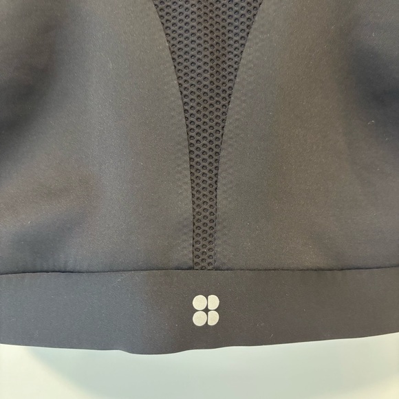 Sweaty Betty All Train Black Sports Bar Athletic Gym Workout Support 36D Active - Picture 4 of 10